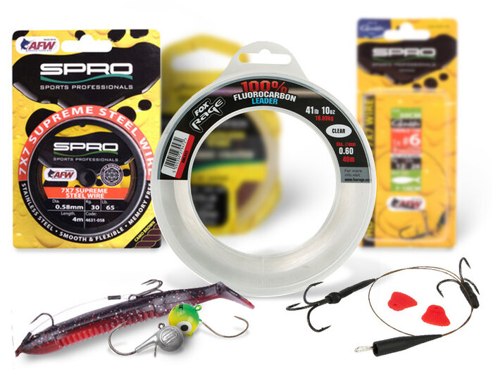 Vorfächer, Stingers, Drillingshaken und Fireballs