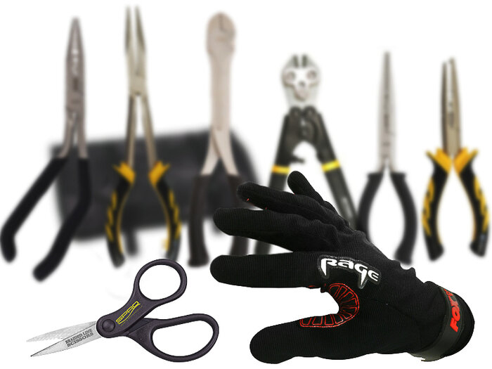 Zangen, Scheren & Abhaken