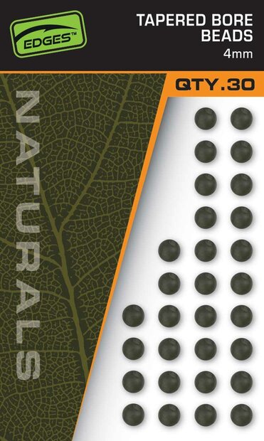 Naturals Tapered Bore Beads Fox