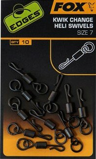 Kwik Change Heli Swivels SZ 7 X10 Edges Fox