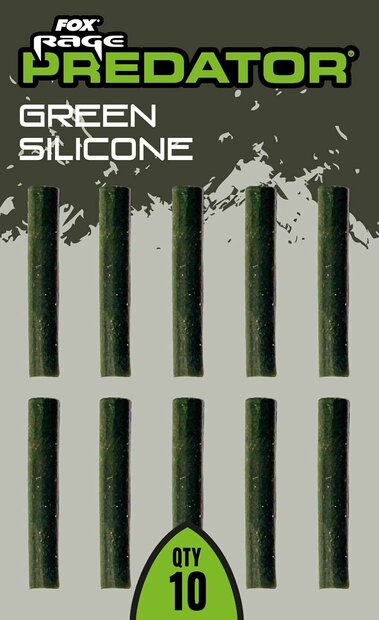 Green Silicone Fox Rage Predator