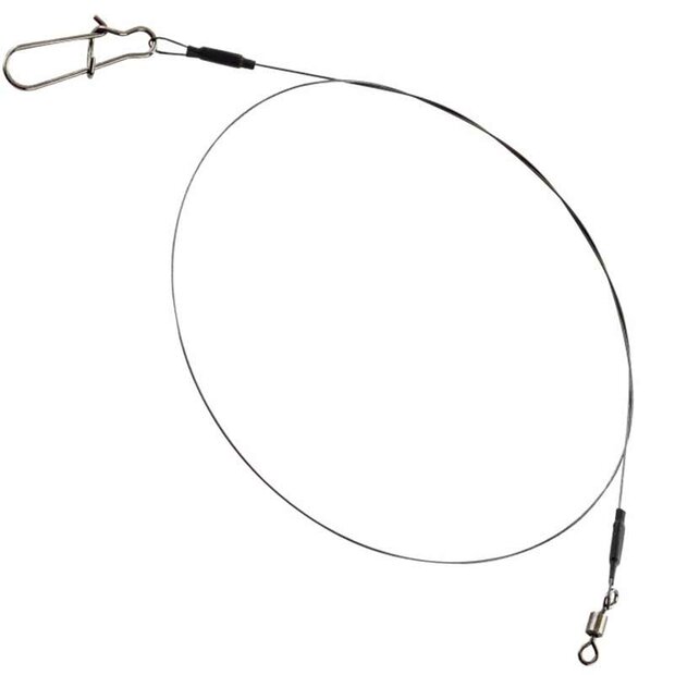 Strike Point Jerk Leader Single Strand Titanium Fox Rage