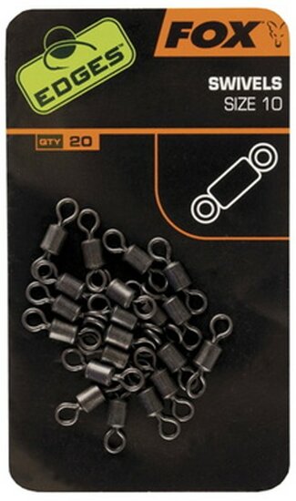 Micro Rig Swivels X20 Edges Fox