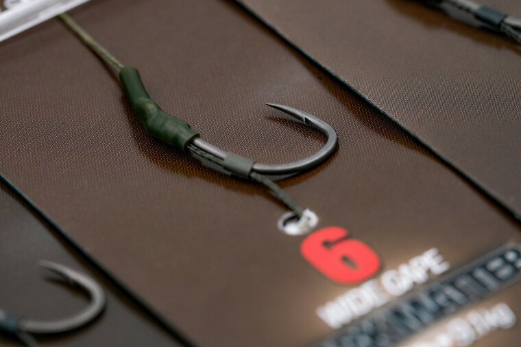 Dark Matter Wide Gape Rig Korda Karpfen Vorfach