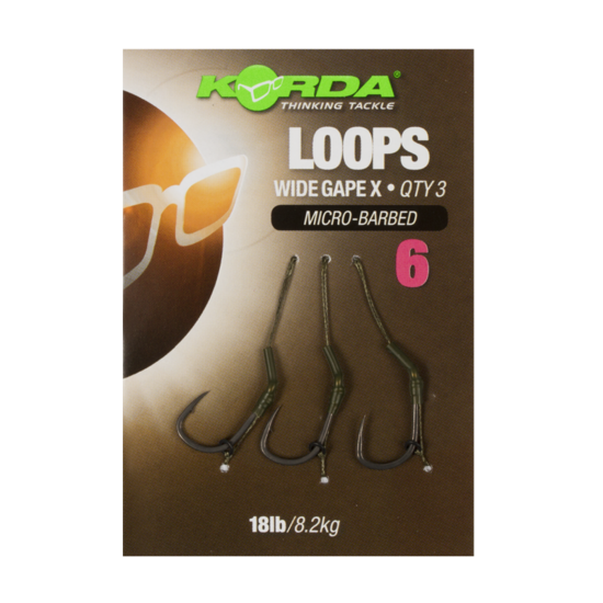 Loops Wide Gape Korda Karpfen Vorfach