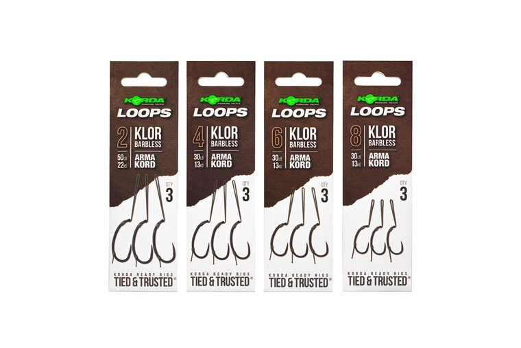 Klor Ready Tied Rigs Korda Karpfen Vorfach