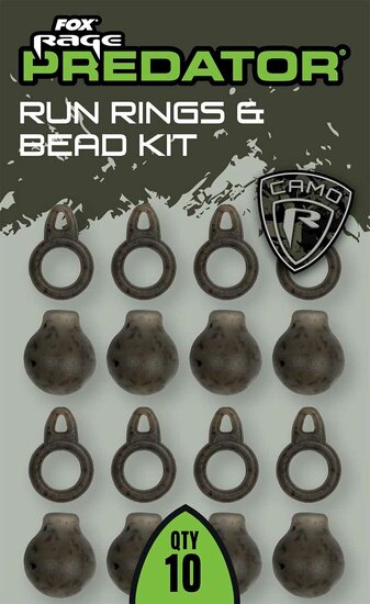 Camo Run Rings &amp; Bead Kit Fox Rage Predator