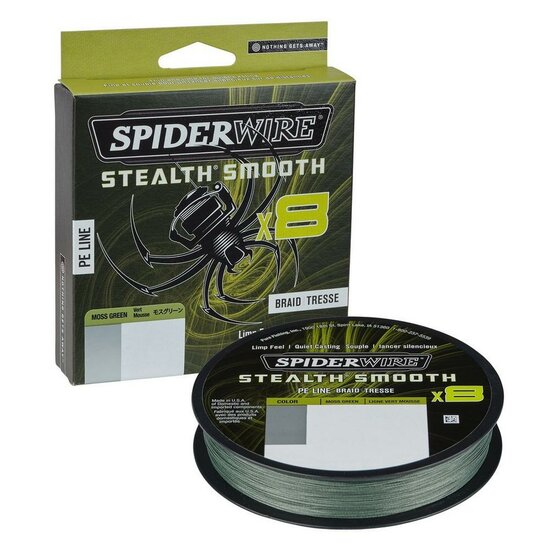 Stealth Smooth x8 pe braid 300M Spiderwire