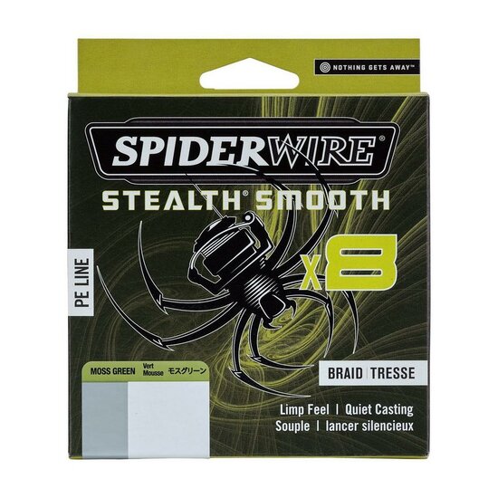 Stealth Smooth x8 pe braid 300M Spiderwire