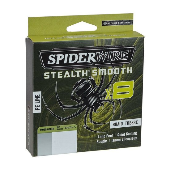 Stealth Smooth x8 pe braid 300M Spiderwire