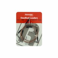 Deadbait Leaders 1x single + treble 50cm 30lb 2pcs Rozemeijer