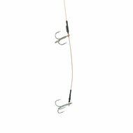 Deadbait Leaders 2x treble 50cm 30lb 2pcs Rozemeijer