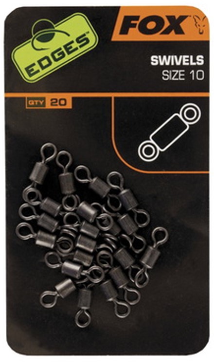 Micro Rig Swivels X20 Edges Fox