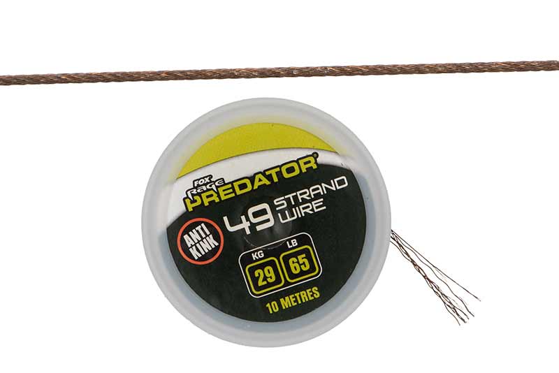 49-S Coated Steel Wire 10m Fox Rage Predator