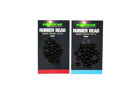 4MM &amp; 5MM Rubber Beads Korda
