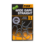 Wide Gape Straight Hooks X10 Edges Armapoint Fox