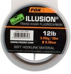 Illusion Trans Khaki Fluorocarbon Soft Hooklink - 50M Edges Fox Illusion Trans Khaki Fluorocarbon Soft Hooklink - 50M Edges Fox