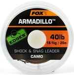 Camo Shock & Snag Leader - 20M Armadillo Edges Fox Camo Shock & Snag Leader - 20M Armadillo Edges Fox