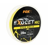 MK2 Spod Braid 20LB X300M Yellow Exocet Fox MK2 Spod Braid 20LB X300M Yellow Exocet Fox