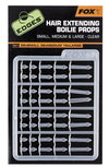 Hair Extending Boilie Props Clear X80 (SML, MED, & LRG) Edges Fox Hair Extending Boilie Props Clear X80 (SML, MED, & LRG) Edges Fox