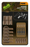 Camo Running Safety Clip Kit X5 Edges Fox Camo Running Safety Clip Kit X5 Edges Fox