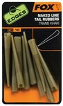 Power Grip Naked Line Tail Rubbers Trans Khaki X10 Edges Fox Power Grip Naked Line Tail Rubbers Trans Khaki X10 Edges Fox