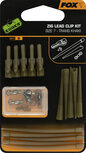 Zig Lead Clip Kit SZ 7 Trans Khaki X5 Edges Fox Zig Lead Clip Kit SZ 7 Trans Khaki X5 Edges Fox