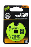 Stiff Short Chod Rigs Edges Fox Stiff Short Chod Rigs Edges Fox
