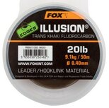 Illusion Trans Khaki Fluorocarbon Leader/Hooklink - 50M Edges Fox Illusion Trans Khaki Fluorocarbon Leader/Hooklink - 50M Edges Fox